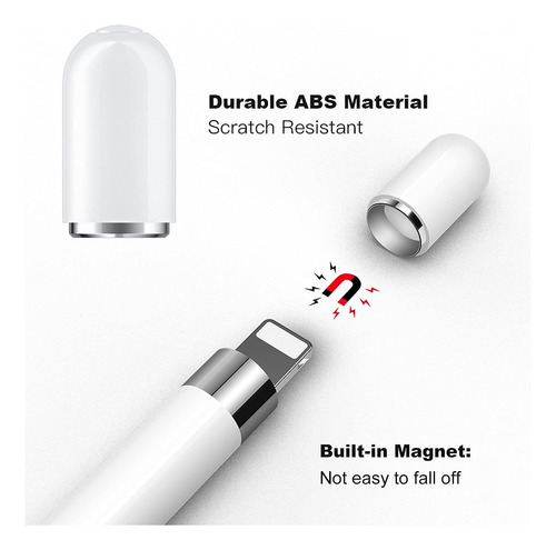 Tapa De Reemplazo Magnético Apetoo Para Apple Pencil 1st G