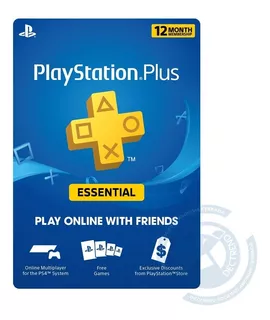 Playstation Plus Essential | Suscripción 12 Meses | Psn Usa