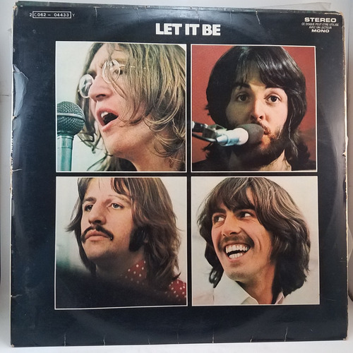 Beatles - Let It Be - 1° Ed Francia - 1970  Vinilo - Leer