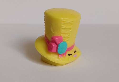 Mini Figura Shopkins Tiny Topper Hat (Usado)