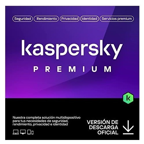 Antivirus Kaspersky 1 Pc - 2 Año Plan Premium - Vpn Incluida