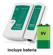 Comprar Tester Lan Probador Cable Utp Rj45 Rj11 Wireplus