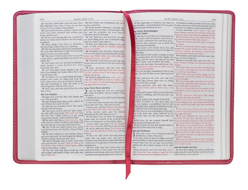 Imagen 7 de 9 de Biblia En Inglés King James Version Tamaño Compacto Rosa