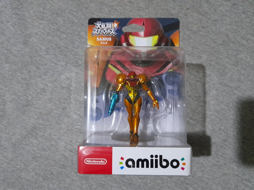 Amiibo Samus Smash Bros Japonés 