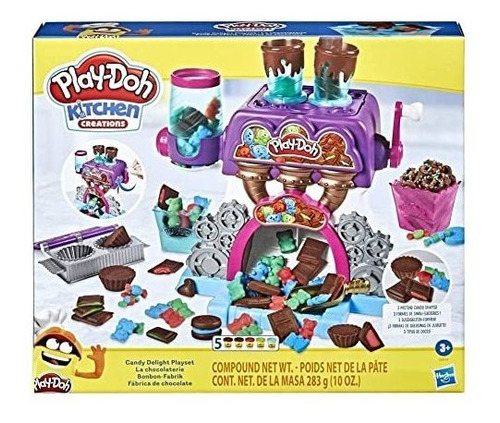 Play-doh Kitchen Creations Candy Delight Playset Para Niños 