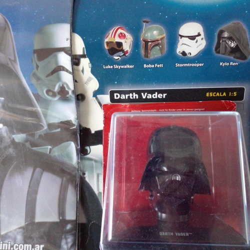 Revista + Cascos Star Wars. Planeta . N 1 Darth Vader.