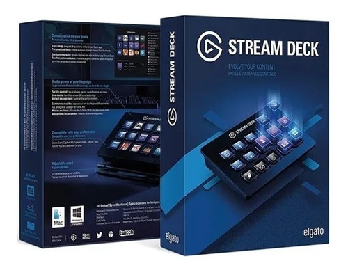 Stream Deck Elgato 15 Botones Lcd Customizables