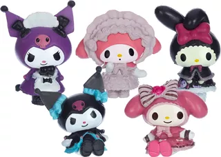 Set Hello Kitty Kuromi Melody Colección Figuras Anime