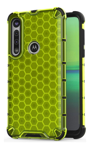 Verde Para Motorola Moto G8 Plus, A Prueba De Golpes, Honeyc