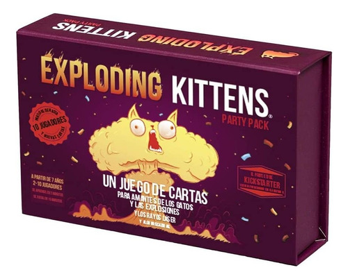 Exploding Kittens Party Pack Juego De Cartas