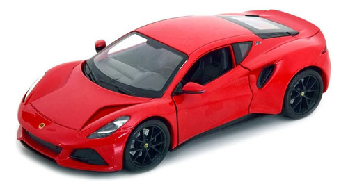 Miniatura Carro Lotus Emira 2022 1:24 Welly Vermelho