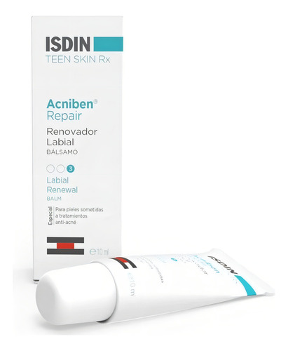 Bálsamo Acniben Repair Renovador Labial Isdin X 10 Ml