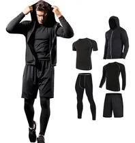Comprar Kit De 5 Uds. Ropa  Deportiva De Compresión Para Hombre