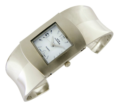 Reloj Pulsera Montreal Mujer Ml1393 Brazalete Metálico