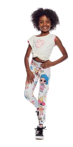 Legging forrada best sale infantil
