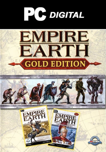Empire Earth Pc Español / Gold Edition + Expansión / Digital