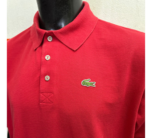 Chomba Lacoste Red Talle Seis (Usado)
