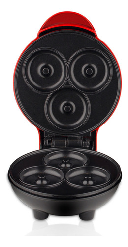 Máquina Mini Donuts 3 Rosquinhas Confeitaria Waffle110v