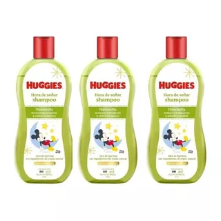 Shampoo Huggies Manzanilla Pack X 3 Und