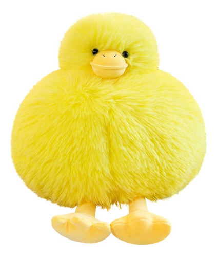 Peluche Pato Amarillo Peludo Largo Muñeco Frito