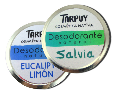 Promo X2 Desodorante Natural En Crema Tarpuy 