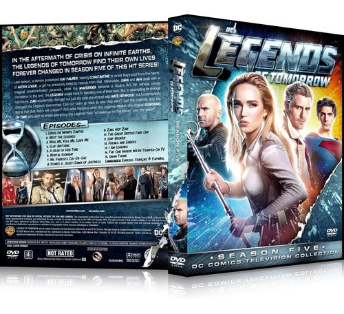 Box Lendas Do Amanhã / Legends Of Tomorrow / 5ª Temporada