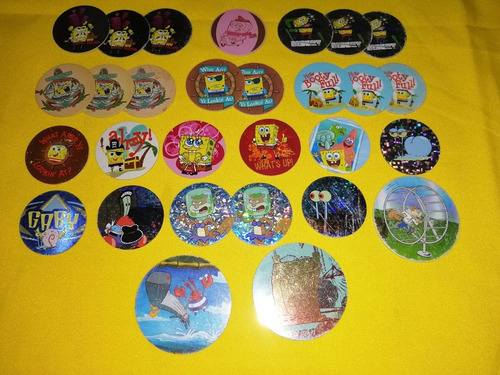 Tazos Nickelodeon Icarly Drake Josh Bob Espon 20 Tazos X 300 (Usado)