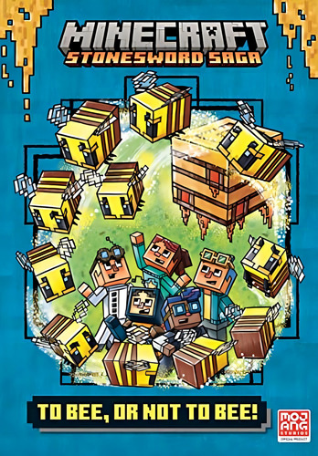 To Bee, Or Not to Bee! (Minecraft Stonesword Saga #4) (Libro en Inglés), de Eliopulos, Nick. Editorial Random House Books for Young Readers, tapa pasta dura en inglés, 2023