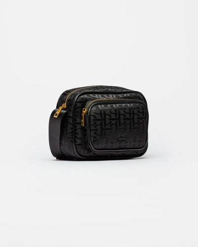 Cartera Prune Mujer The Monogram Color Negro En Bolsa