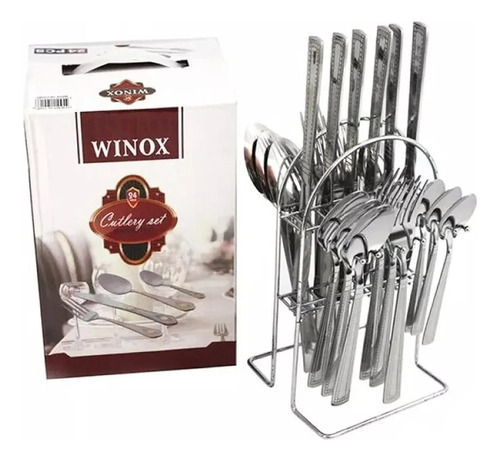 Juego De Cubiertos 24pzs Winox Iu 160217