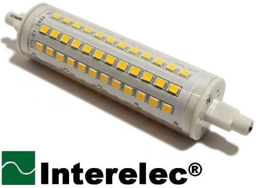 Imagen 1 de 6 de Lampara Led Reemplazo Cuarzo 118mm Interelec 15w R7s Calido