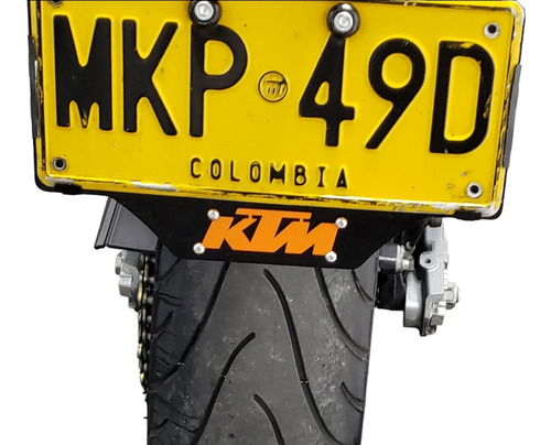 Portaplaca Ktm Porta Placa Duke Ktm 200-390-250-390 Ng 