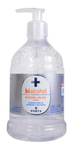 Alcohol En Gel 1 Litros (2 Un)