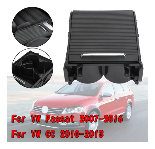 Portavasos Para Vw Passat B6 B7 3c Cc 2007-2013