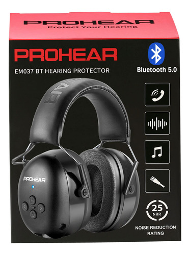 Prohear Auriculares De Proteccion Auditiva Bluetooth 5.0 037