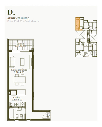 Monoambiente Con Balcón Ideal Inversión En Morón