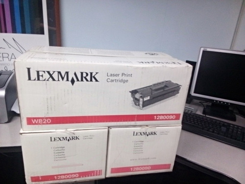 Toner Lexmark 12b0090 Originales 100% Garantizados 