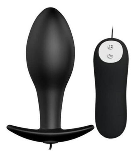 Plug Anal Vibrador Consolador Dilatador Placer Hombre Mujer 