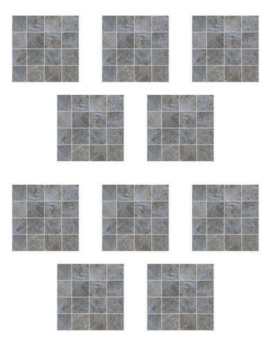 Pegatinas Autoadhesivas De Pared I Con Forma De Azulejo De C
