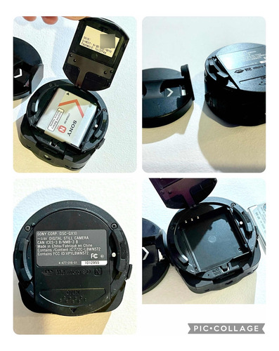 Sony XQ Series QX10 DSC-QX10 lens-style color negro