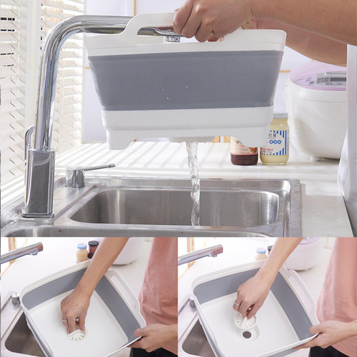 Lavabo Plegable Lavabo Para Fregadero Lavabo Cuadrado Plegab