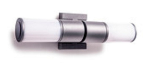 Imagen 2 de 5 de Aplique Exterior Horizontal Aluminio Negro Apto Led /nexo