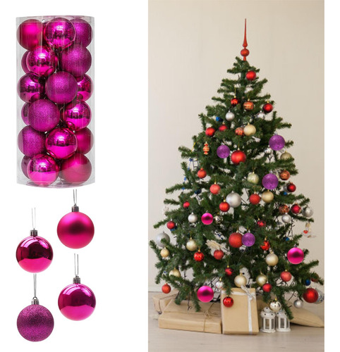 Paquete De 48 Bolas De Navidad Irrompibles Para Bodas, Casas