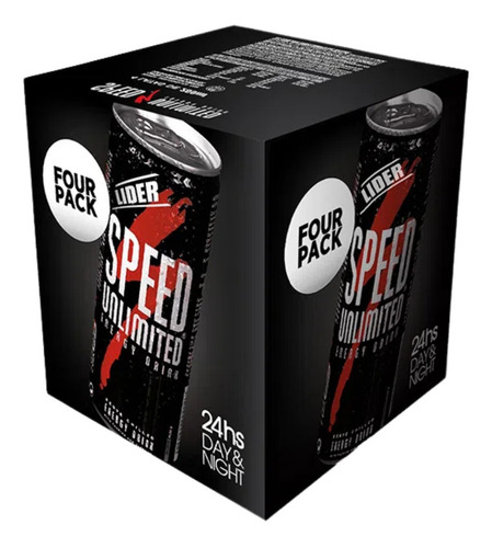 Speed Energizante Unlimited Four Pack 269 Ml