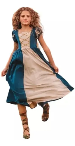 Vestido princesa merida valiente new arrivals