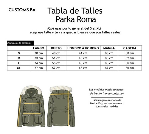 Imagen 7 de 10 de Parka Roma Negra