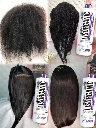 Imagem 6 de 8 de Combo 3kits Progressiva Semi Definitiva Organica Lisorganic