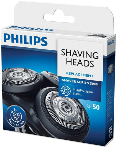 Cuchillas Afeitadoras Philips Cabezales De Afeitado Sh50/50