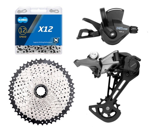 Transmisión Shimano Deore M6100 12v 11-50t 1x12