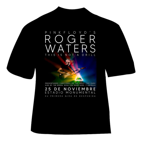 Polera Roger Waters - Ver 03 - Concierto Chile